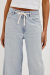 Angeleno Wide Leg Crop in Scuba