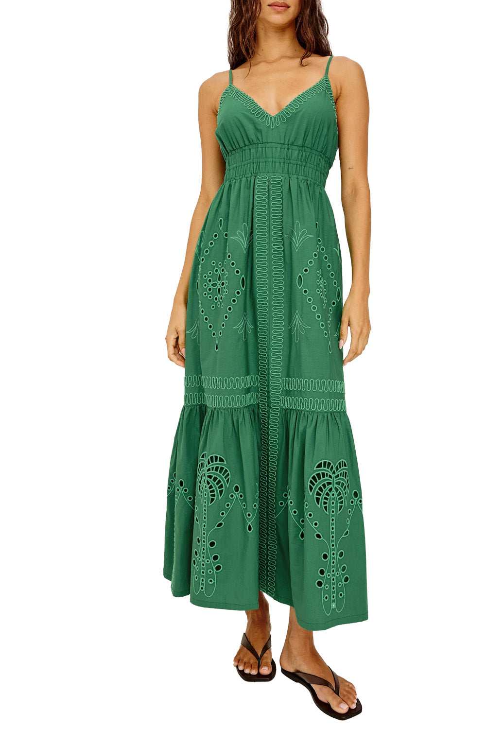 Blair Dress in Clover