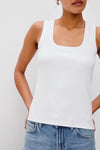 Bobbie Top in White