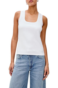 Bobbie Top in White