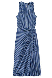 Cairo Dress in Twilight Stripe
