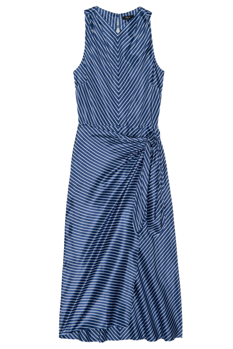 Cairo Dress in Twilight Stripe