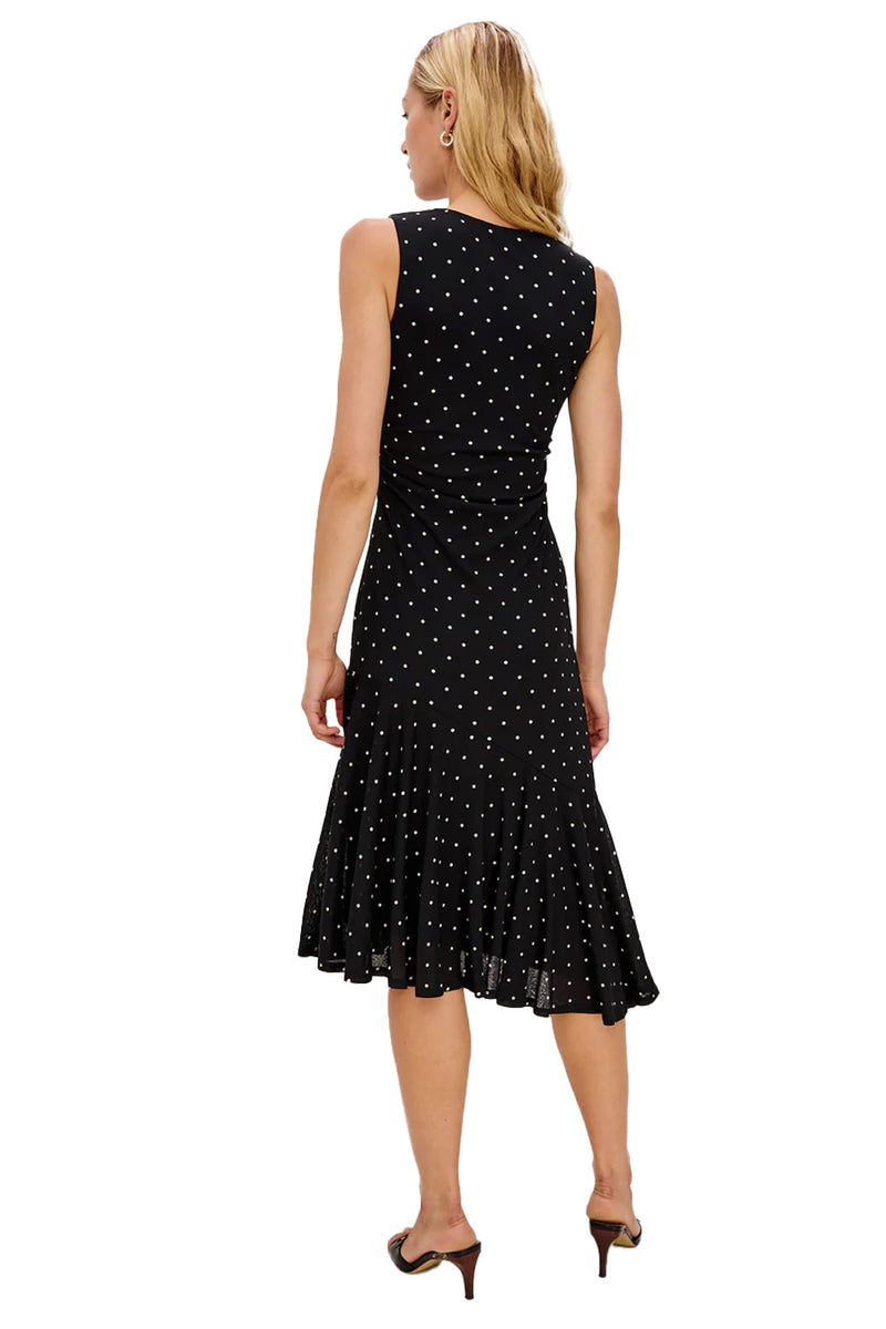 Daija Dress in Polka Dots