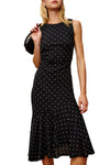 Daija Dress in Polka Dots