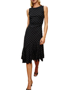 Daija Dress in Polka Dots