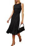 Daija Dress in Polka Dots