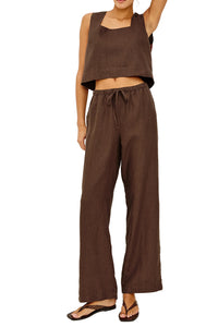Emmie Pant in Espresso