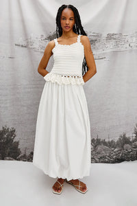 Estefania Top in White