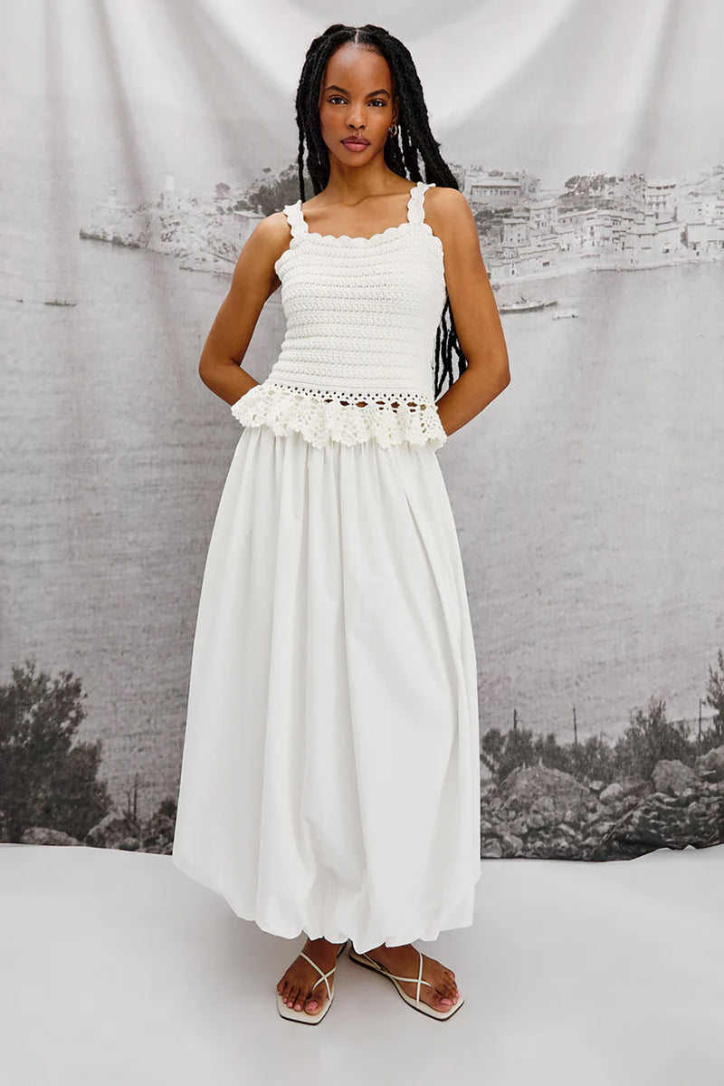 Estefania Top in White