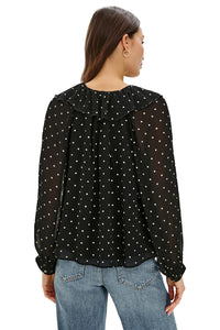 Honora Top in Polka Dots