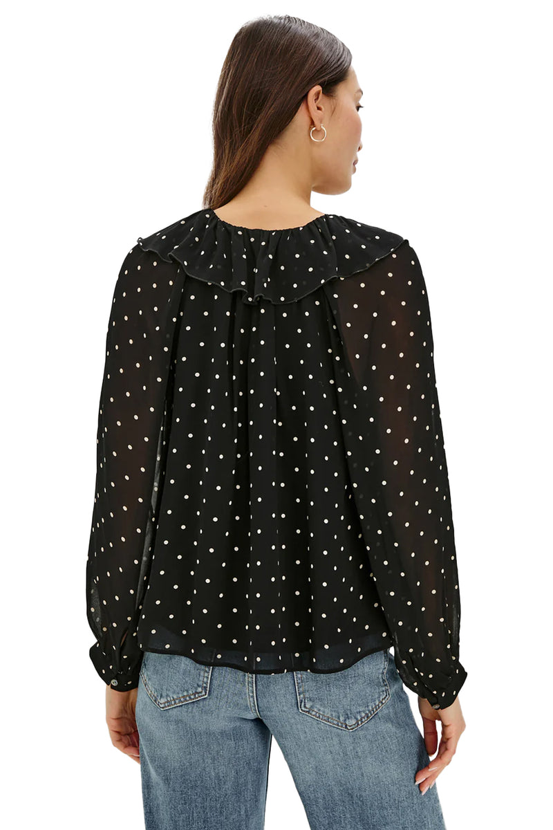 Honora Top in Polka Dots