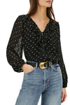 Honora Top in Polka Dots