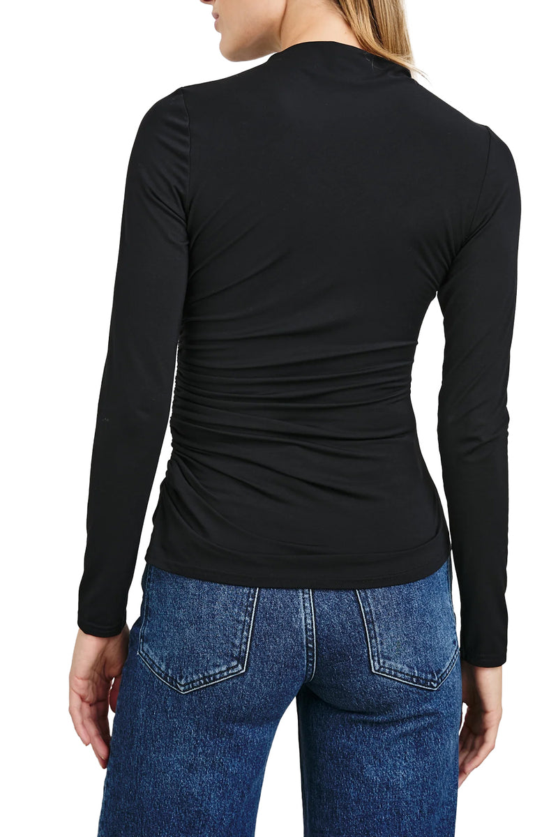 Joelle Top in Black Onyx