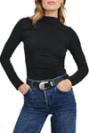 Joelle Top in Black Onyx