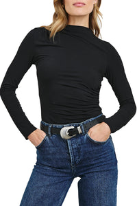 Joelle Top in Black Onyx