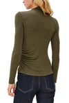 Joelle Top in Heather Olive
