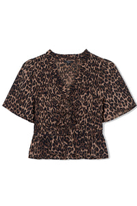 Portia Top in Brown Nala