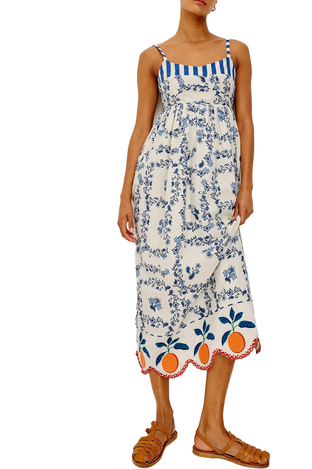 Lexie Dress in Ceramic Floral