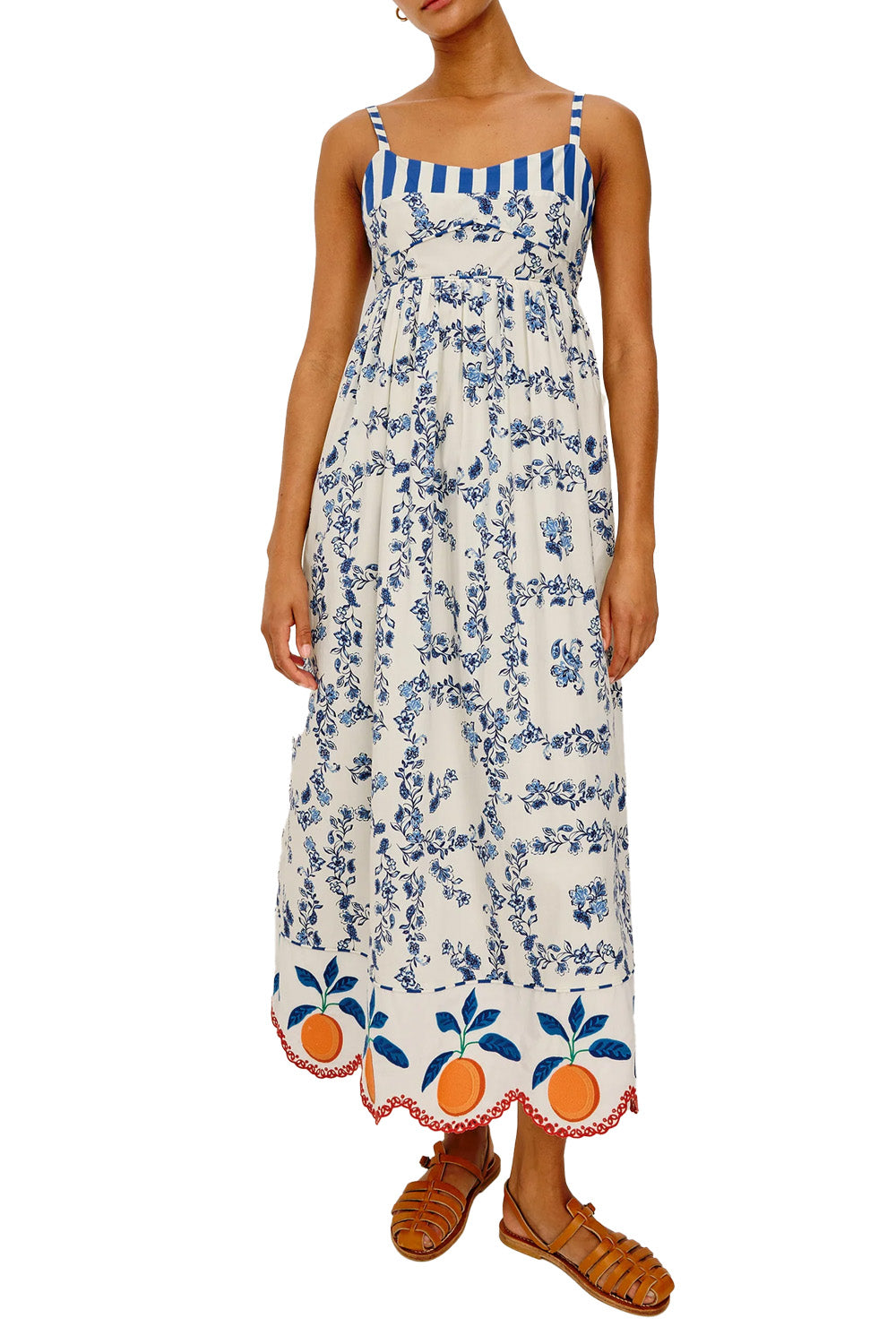 Lexie Dress in Ceramic Floral