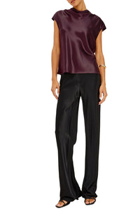 Loretta Top in Wine