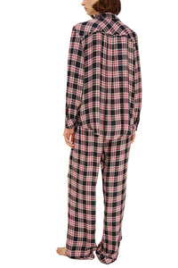 Luna Pajama Set in Onyx Plum