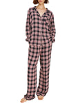 Luna Pajama Set in Onyx Plum