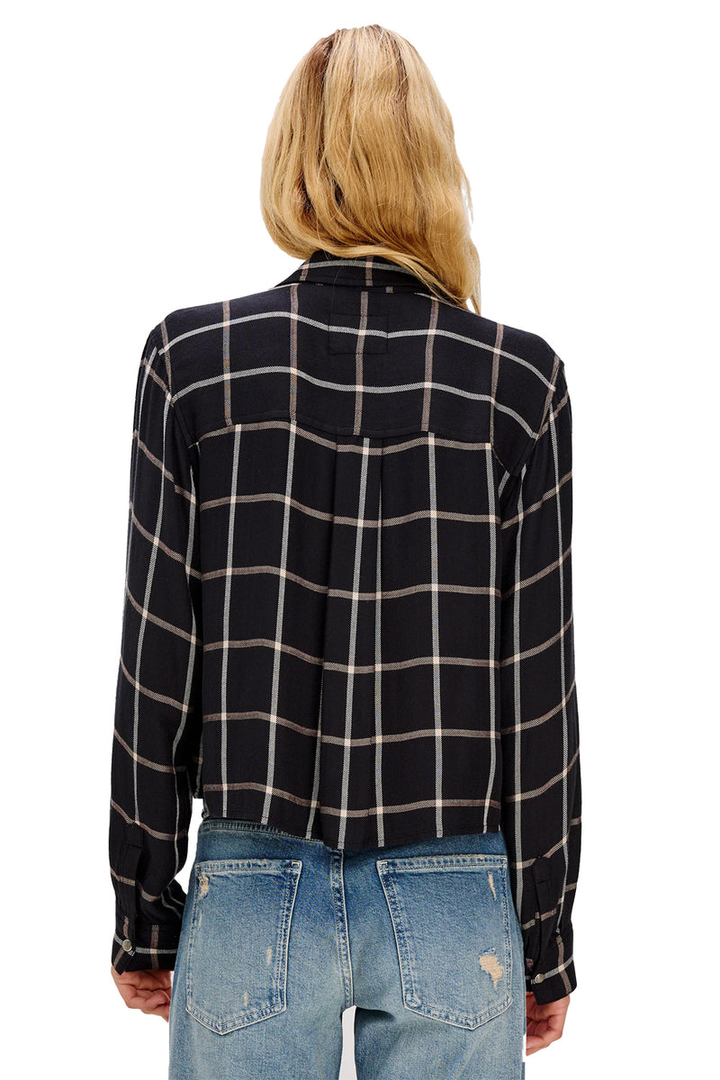 Malin Shirt in Onyx Sand Birch