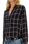 Malin Shirt in Onyx Sand Birch