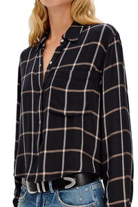 Malin Shirt in Onyx Sand Birch