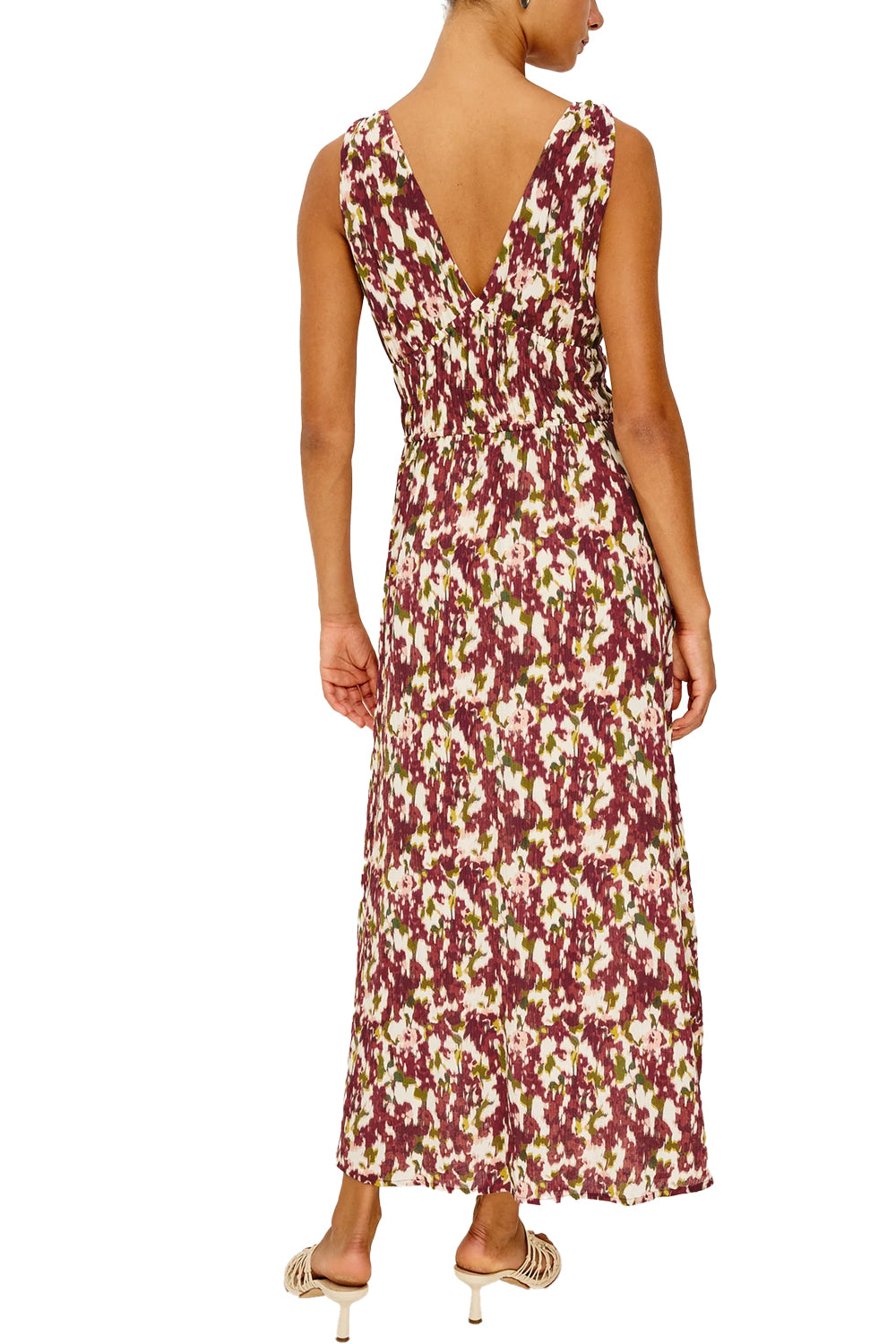 Marciana Dress in Cardinal Floral