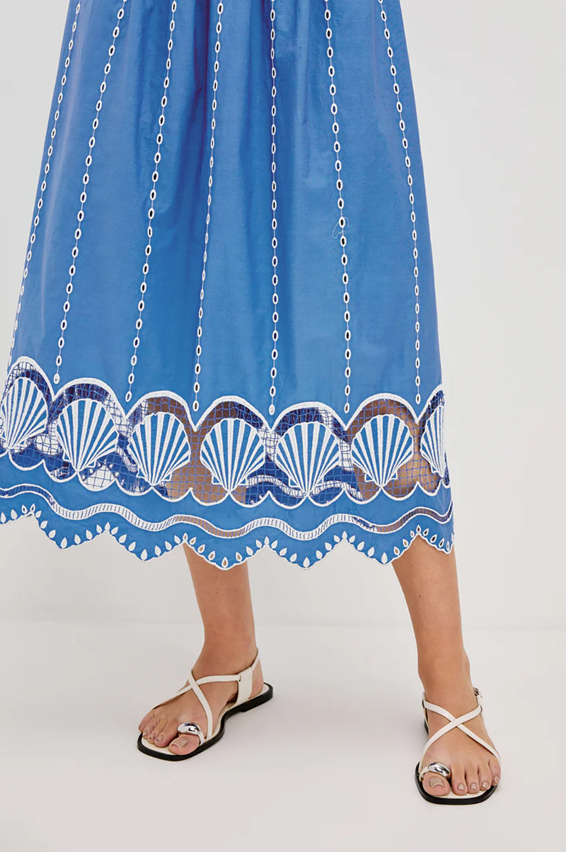 Murano Dress in French Blue