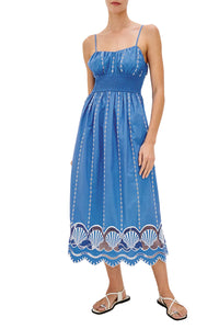 Murano Dress in French Blue