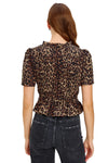Portia Top in Brown Nala