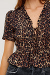 Portia Top in Brown Nala
