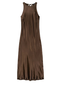 Solene Dress in Espresso