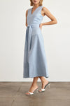 Reinella Dress in Powder Blue