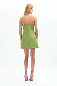 Seraphina Dress in Green Grass