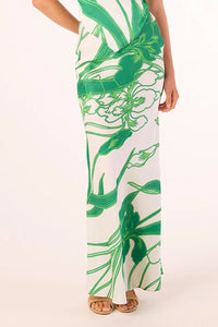 Sienna Skirt in Winding Iris