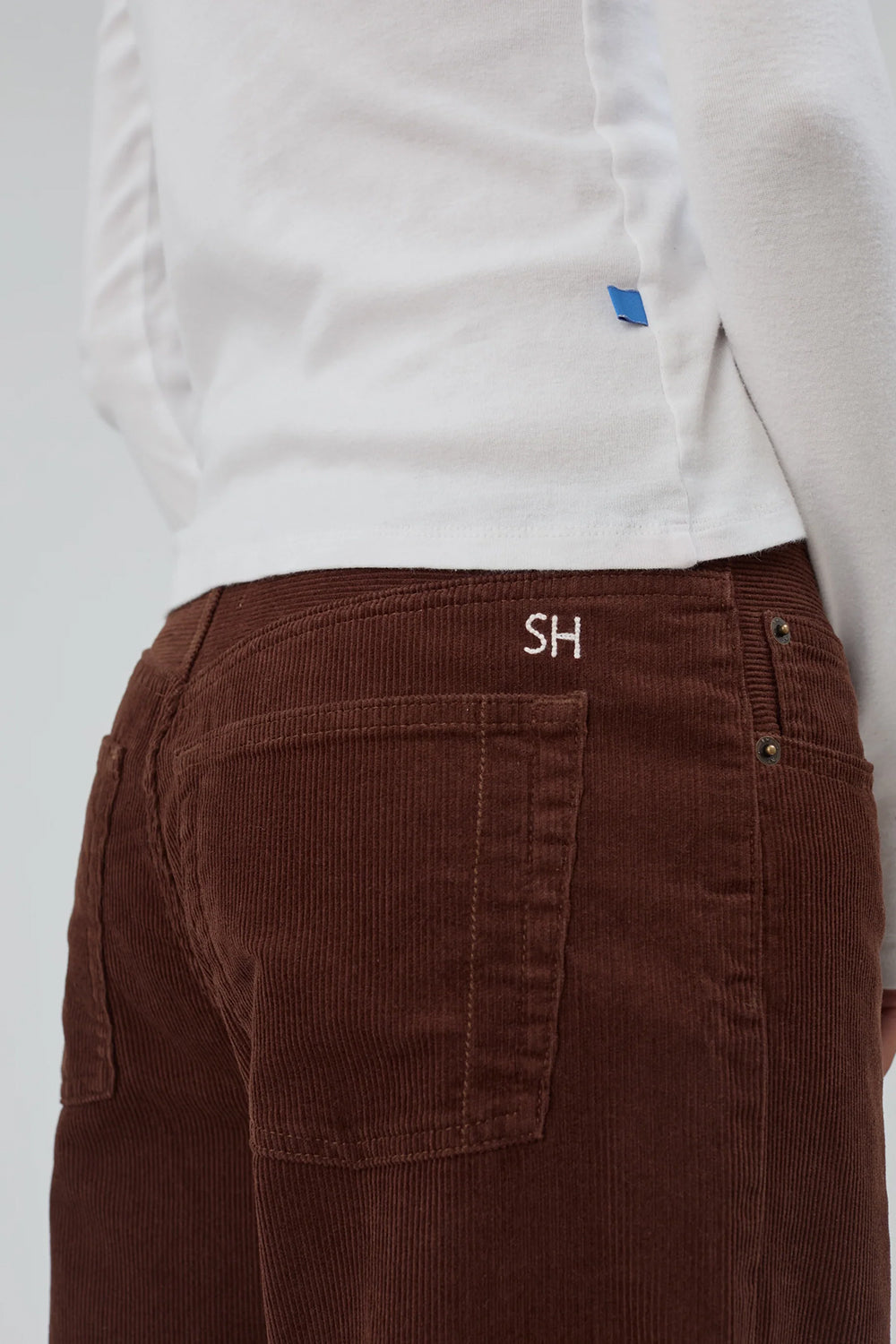 Cool Jean in Chocolate Corduroy
