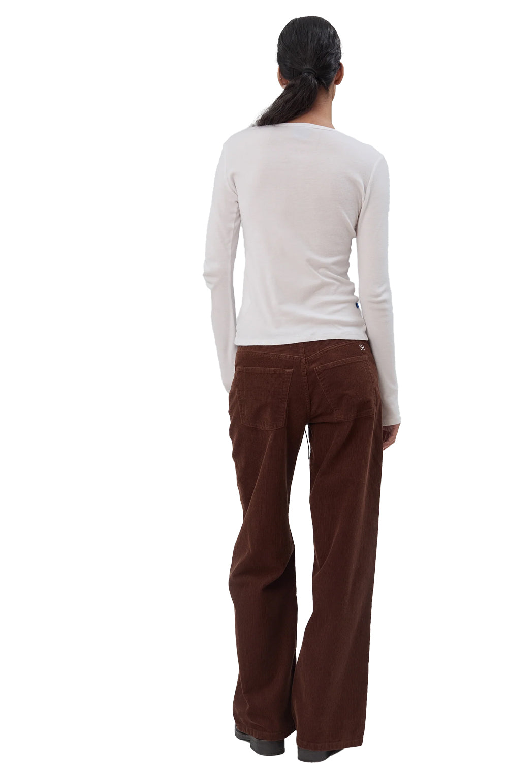Cool Jean in Chocolate Corduroy