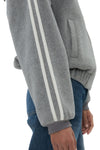The Boyfriend Zip in Grey