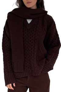 Minnesota Sweater in Chocolate