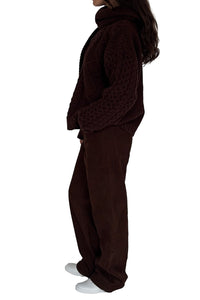 Minnesota Sweater in Chocolate