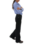 Buckle Jean in Black Black