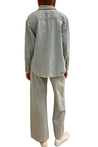 Western Shirt in Cloud Vintage Blue