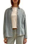 Western Shirt in Cloud Vintage Blue