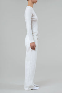 Buckle Jean in Milk