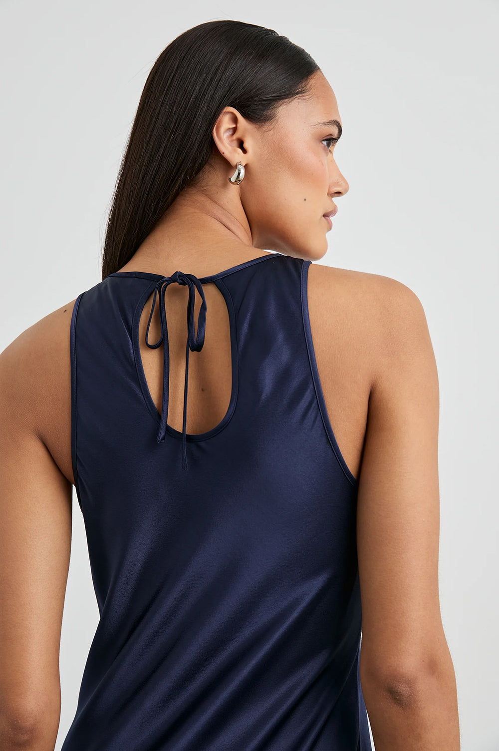 Solene Dress in Navy
