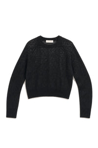 Jayne Layering Crewneck in Black