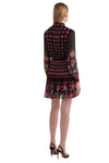 Isa Short Dress in Cordia Posey